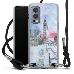 Carry Case Transparent Fabric black/silver