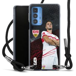 Carry Case Stoff schwarz/silber