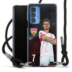 Carry Case Stoff schwarz/silber