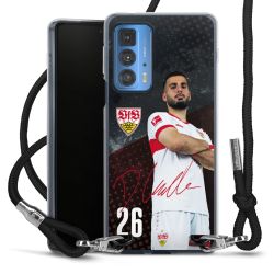 Carry Case Stoff schwarz/silber