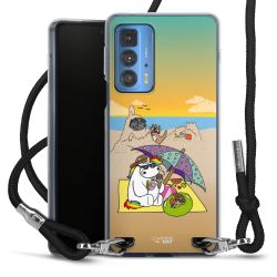 Carry Case Stoff schwarz/silber