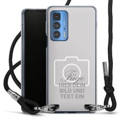 Carry Case Stoff schwarz/silber