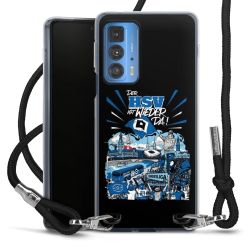 Carry Case Stoff schwarz/silber