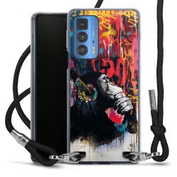 Carry Case Fabric black/silver