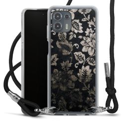 Carry Case Transparent Fabric black/silver