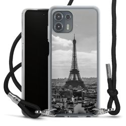 Carry Case Transparent Fabric black/silver