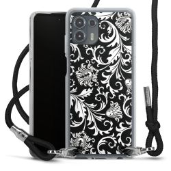 Carry Case Transparent Fabric black/silver