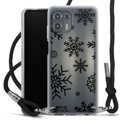 Carry Case Transparent Fabric black/silver