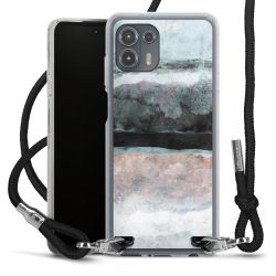 Carry Case Transparent Fabric black/silver