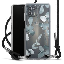 Carry Case Transparent Fabric black/silver