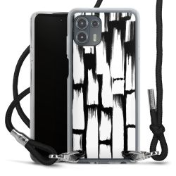 Carry Case Transparent Fabric black/silver