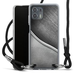 Carry Case Transparent Fabric black/silver