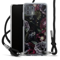 Carry Case Transparent Fabric black/silver