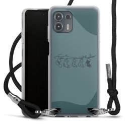 Carry Case Fabric black/silver