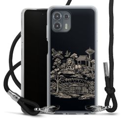 Carry Case Stoff schwarz/silber