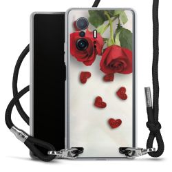 Carry Case Transparent Fabric black/silver