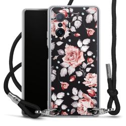 Carry Case Transparent Fabric black/silver