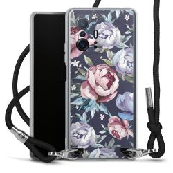 Carry Case Transparent Fabric black/silver