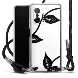 Carry Case Transparent Fabric black/silver