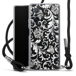 Carry Case Transparent Fabric black/silver