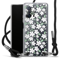 Carry Case Transparent Fabric black/silver