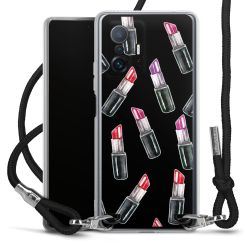 Carry Case Transparent Fabric black/silver