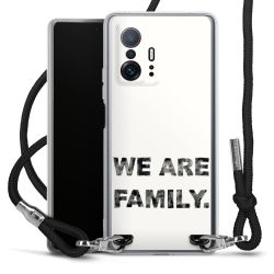 Carry Case Transparent Fabric black/silver