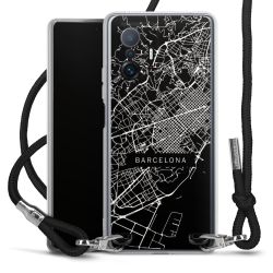 Carry Case Transparent Fabric black/silver