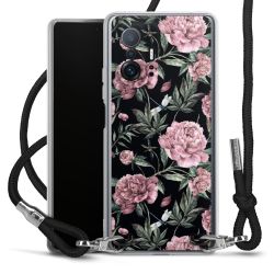 Carry Case Transparent Fabric black/silver