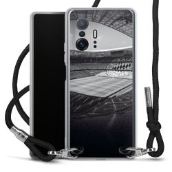 Carry Case Transparent Fabric black/silver