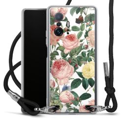 Carry Case Transparent Fabric black/silver