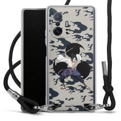 Carry Case Transparent Fabric black/silver