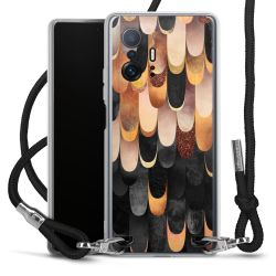 Carry Case Transparent Fabric black/silver