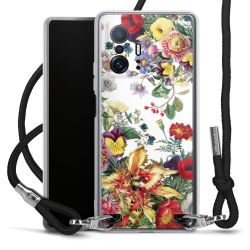 Carry Case Transparent Fabric black/silver