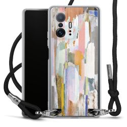 Carry Case Transparent Fabric black/silver