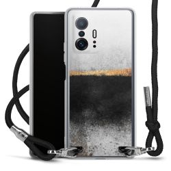 Carry Case Transparent Fabric black/silver