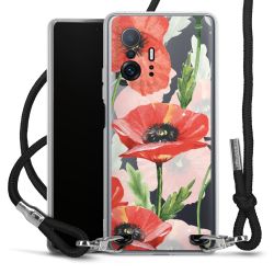 Carry Case Transparent Fabric black/silver