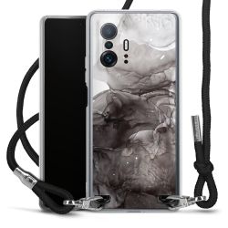 Carry Case Transparent Fabric black/silver