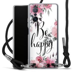 Carry Case Transparent Fabric black/silver