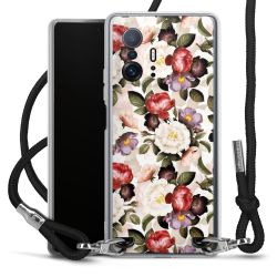 Carry Case Transparent Fabric black/silver