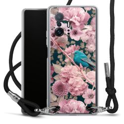 Carry Case Transparent Fabric black/silver