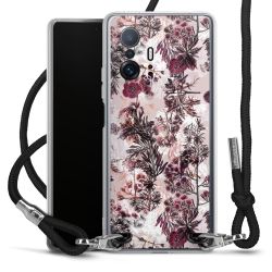 Carry Case Transparent Fabric black/silver