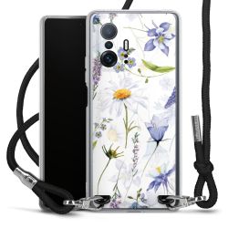 Carry Case Transparent Fabric black/silver