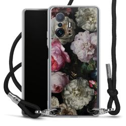 Carry Case Transparent Fabric black/silver