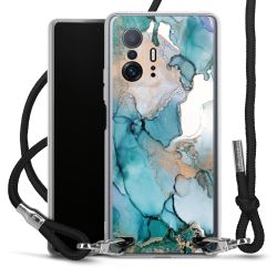 Carry Case Transparent Fabric black/silver