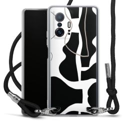 Carry Case Transparent Fabric black/silver