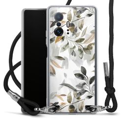 Carry Case Transparent Fabric black/silver