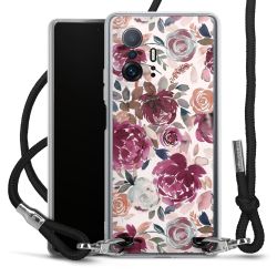 Carry Case Transparent Fabric black/silver