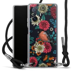 Carry Case Transparent Fabric black/silver