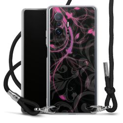 Carry Case Transparent Fabric black/silver